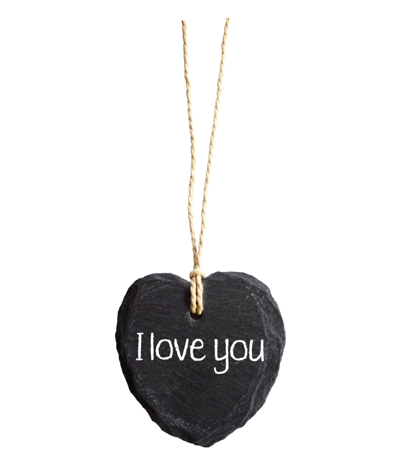 Natuurstenen Hart - I Love You