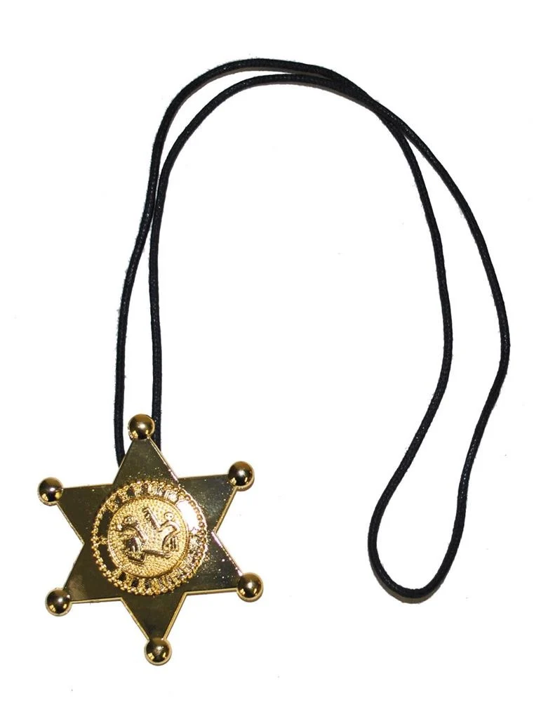 Halsketting sheriff ster Cowboy