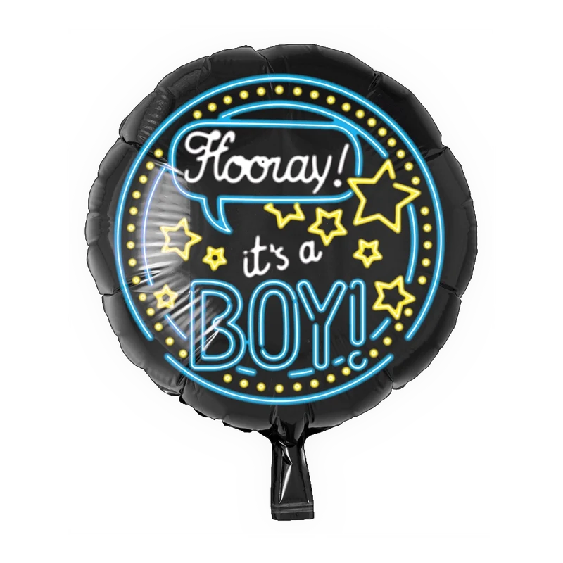 Neon Folieballon - It's a Boy