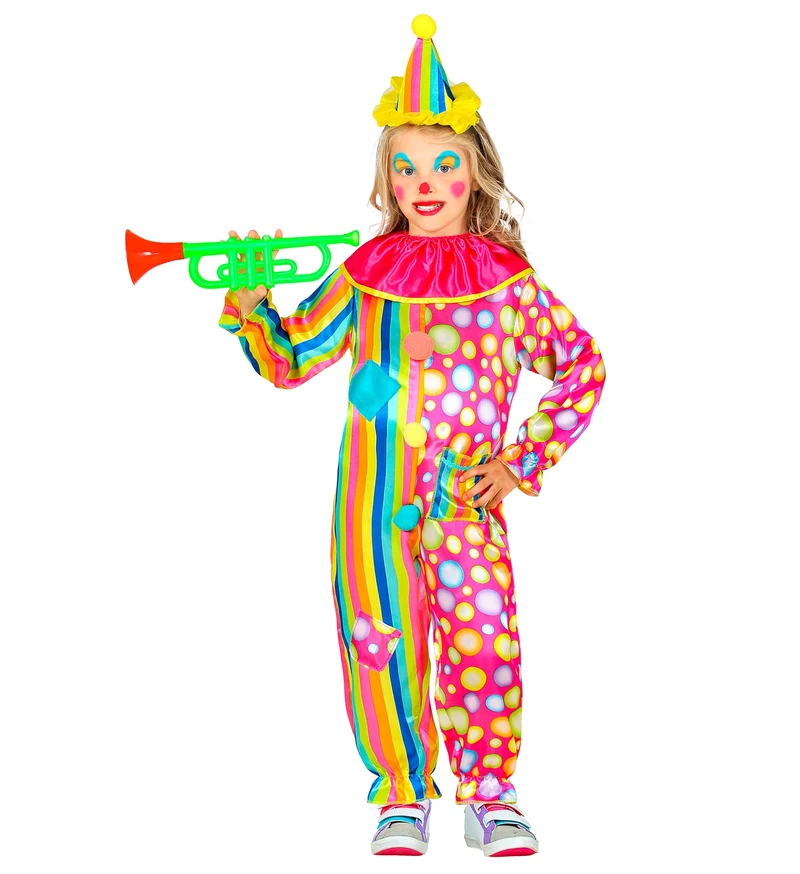 Clownspak kinderen multi