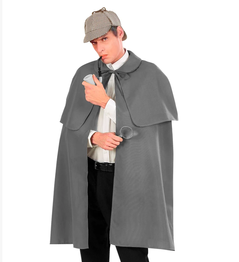 Sherlock Holmes cape kostuum