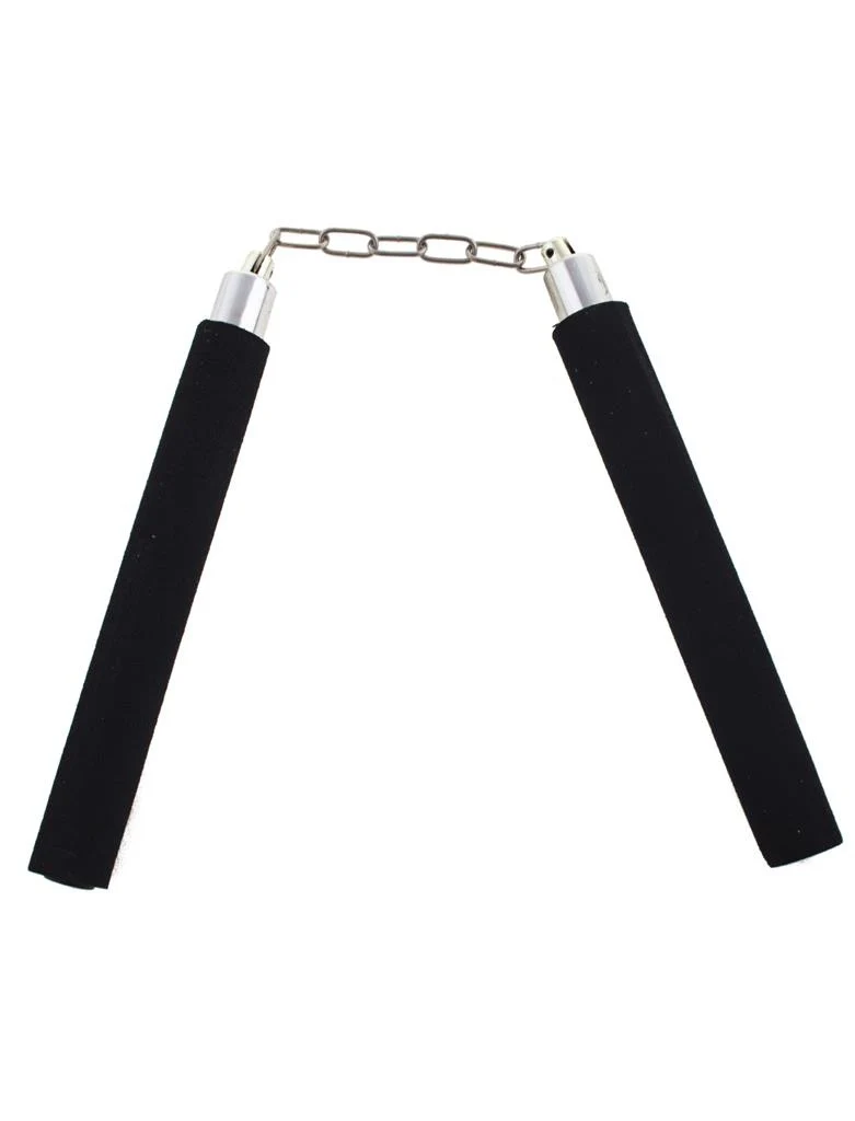 Zwarte nunchaku ninja Ali