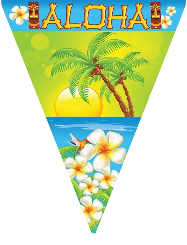 Vlaggenlijn Aloha 5mtr.
