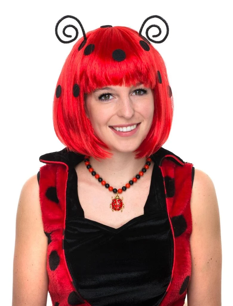 Pruik lieveheersbeestje Babette