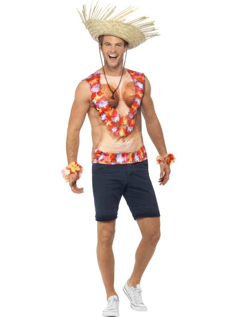 Hawaii shirt mouwloos