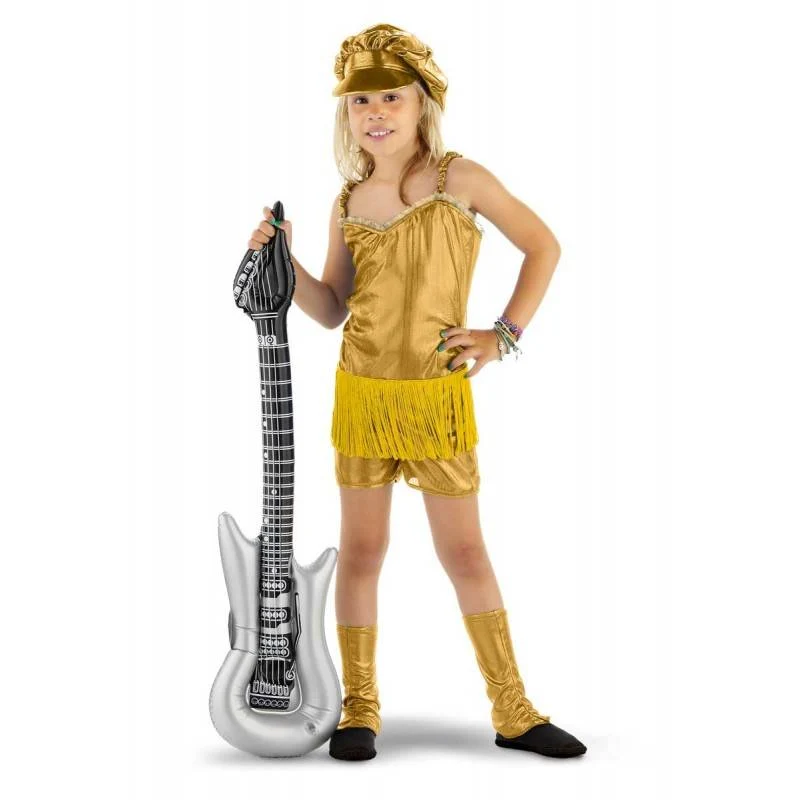 Rocker Popster girl pakje goud