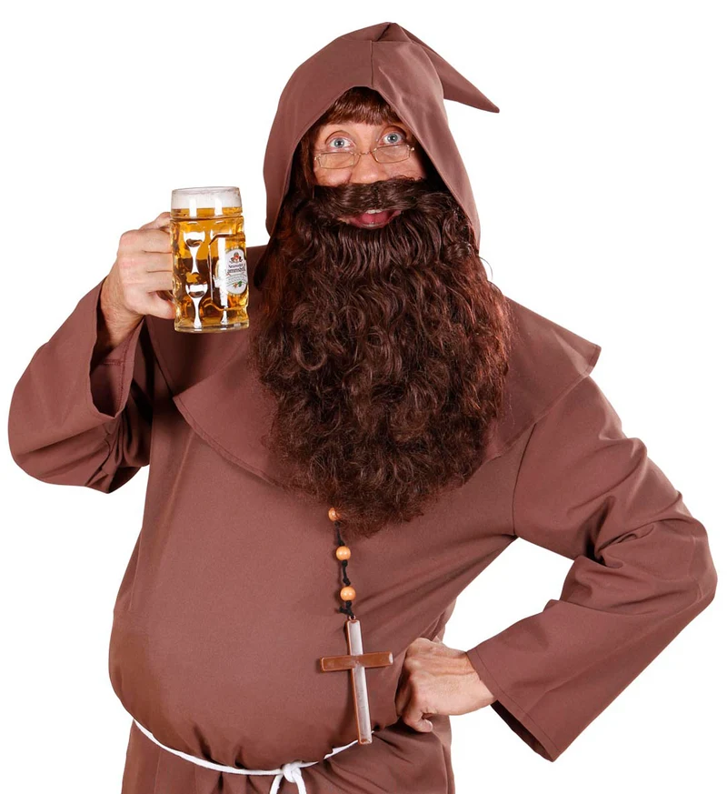 Monnik baard bruin