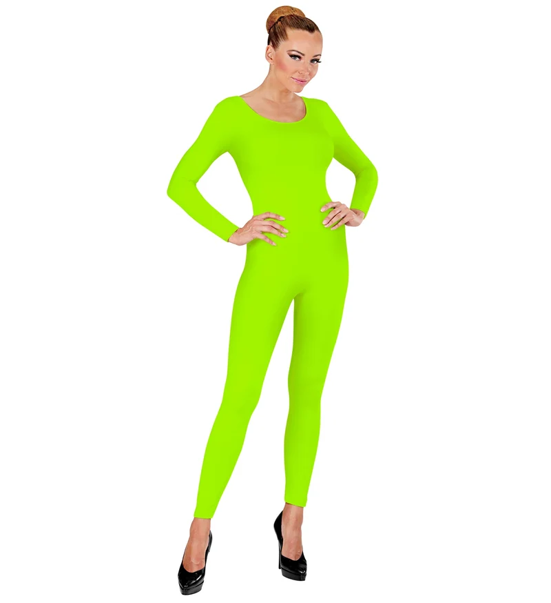 Bodysuit neon groen