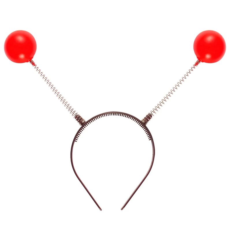 Haarband lieveheersbeestje rood