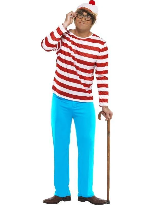 Waar is Wally kostuum man