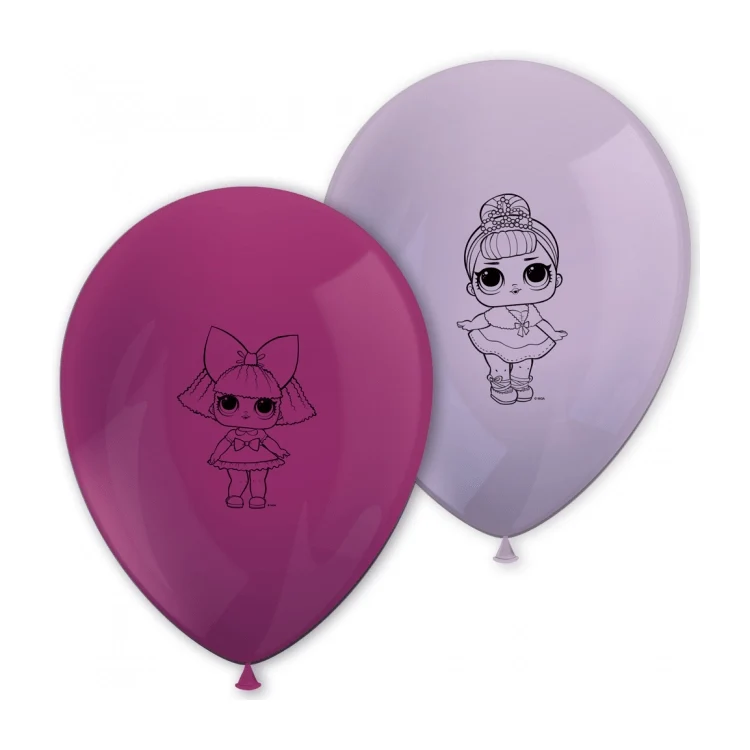 LOL - Ballonnen - 8 stuks - 28cm