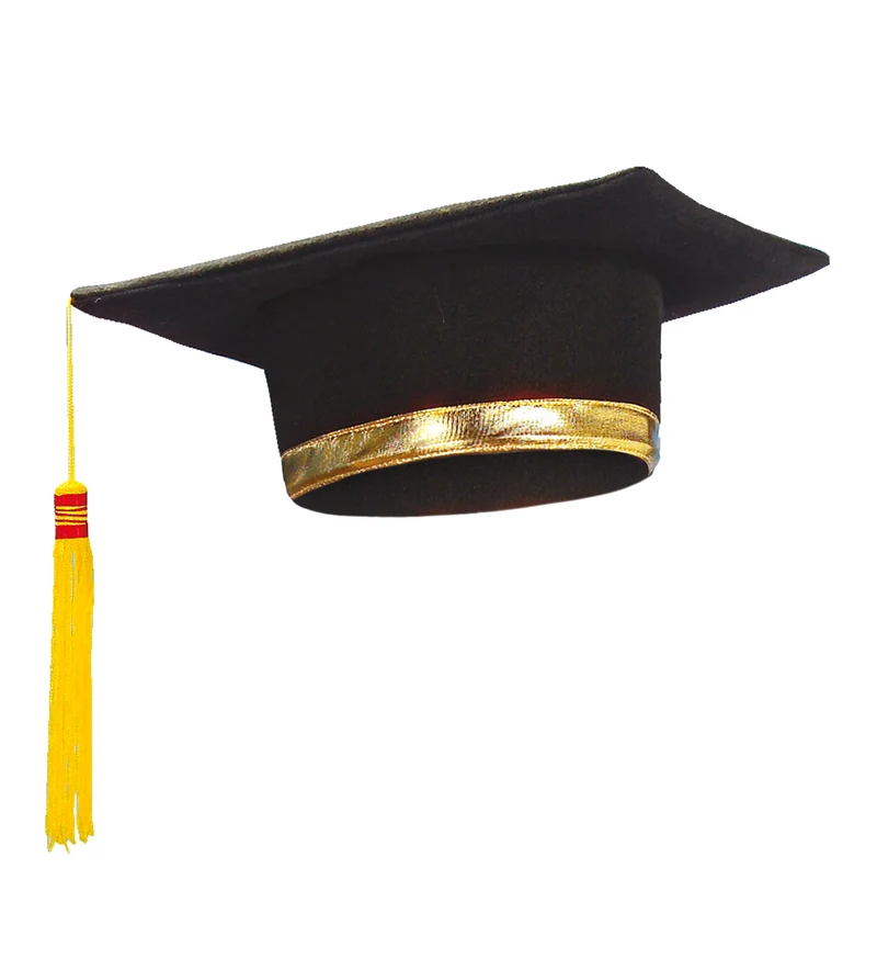 Geslaagd hoed gediplomeerd student