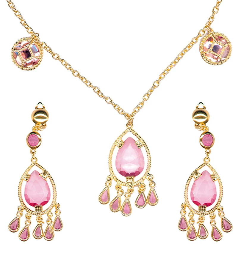 Haremdanseres ketting en oorbellen