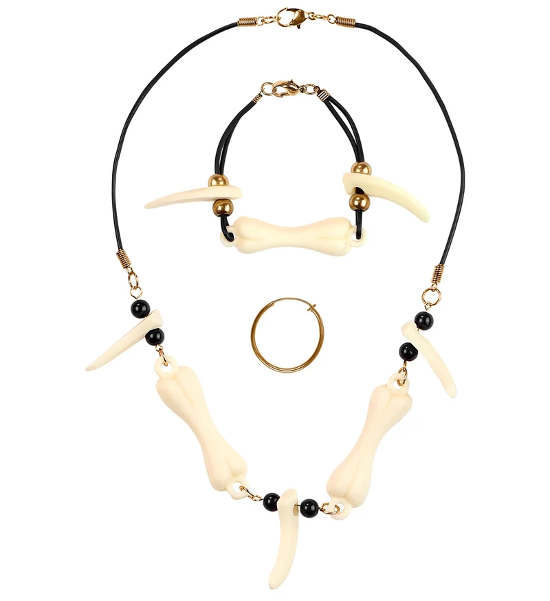 Zulu ketting set Jungle