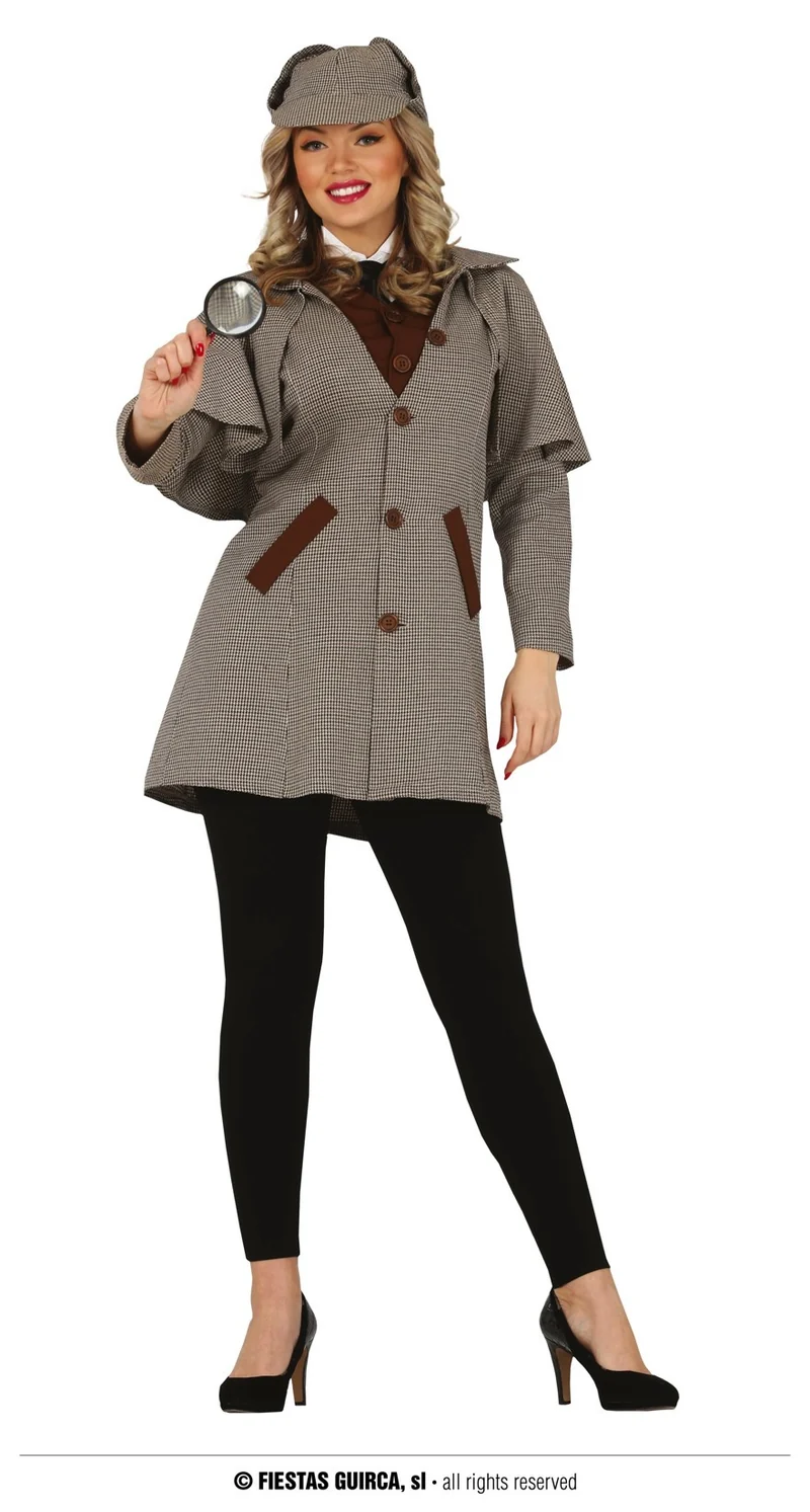 Detective Kostuum Vrouw Jane