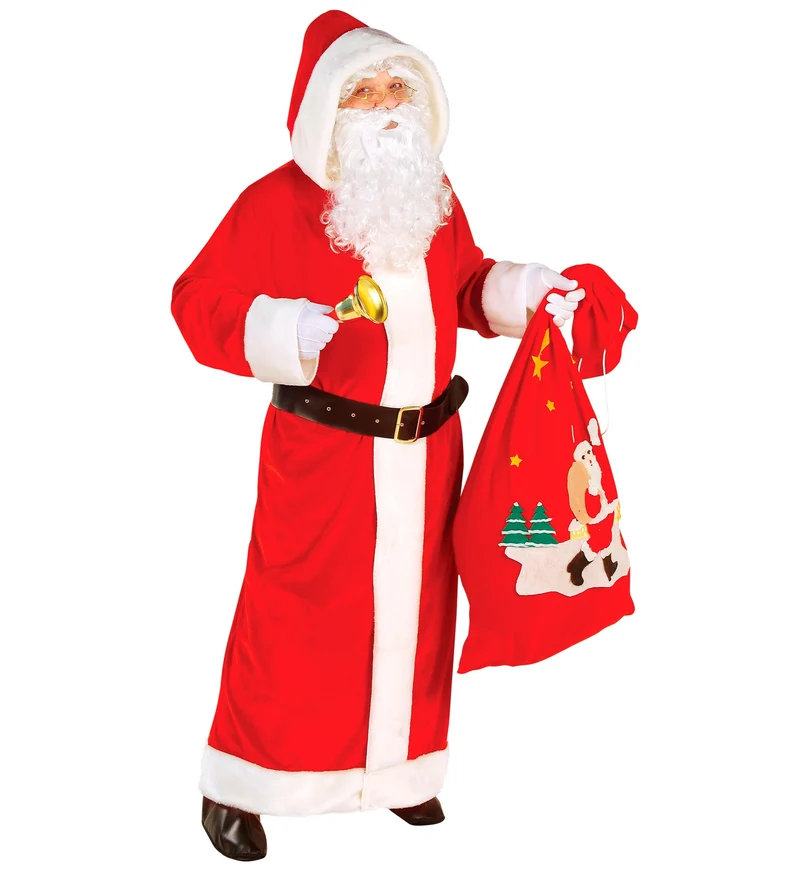 Kerstmanpak Jas deluxe santa