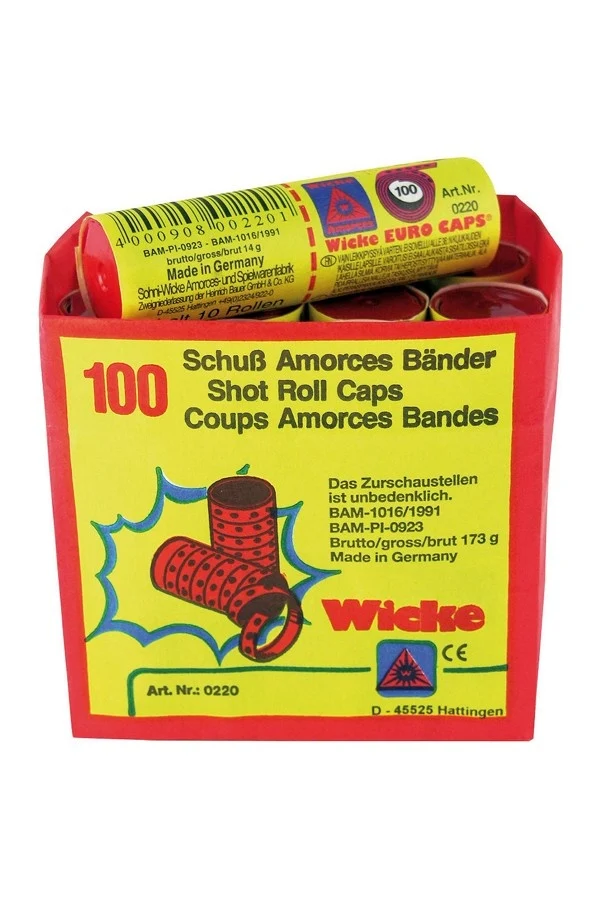 Ammorces 100 schots knallertjes