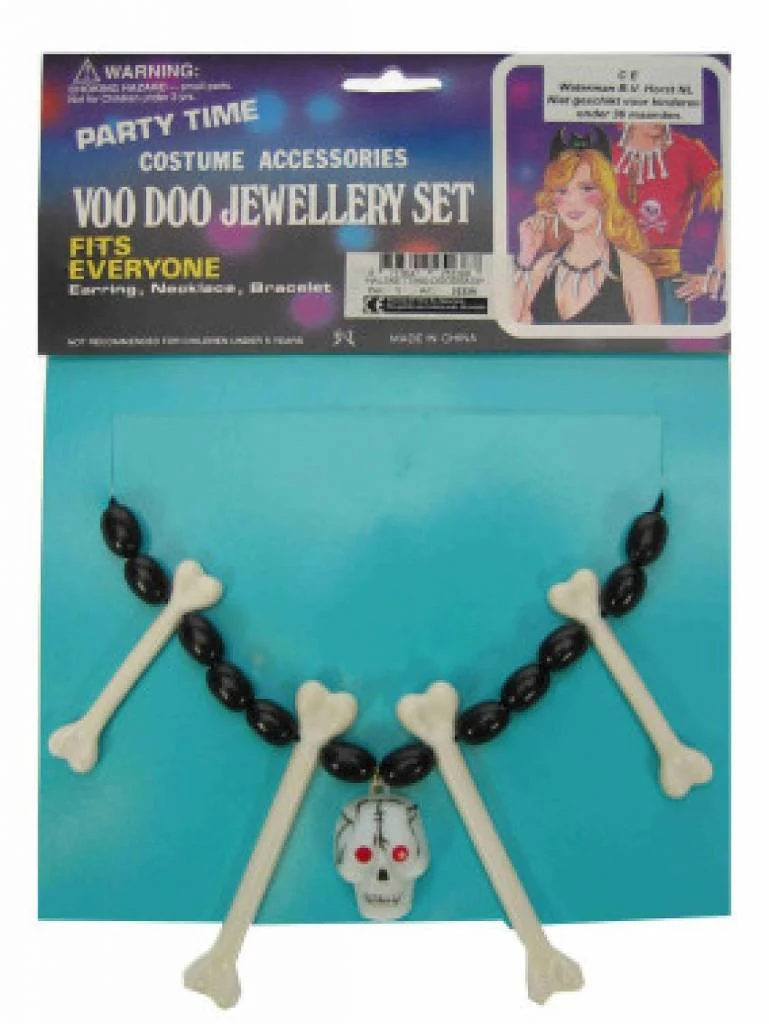 Ketting met botten holbewoner