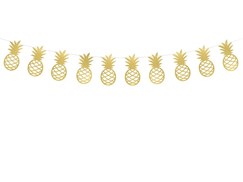 Ananas Slinger Aloha Metallic goud