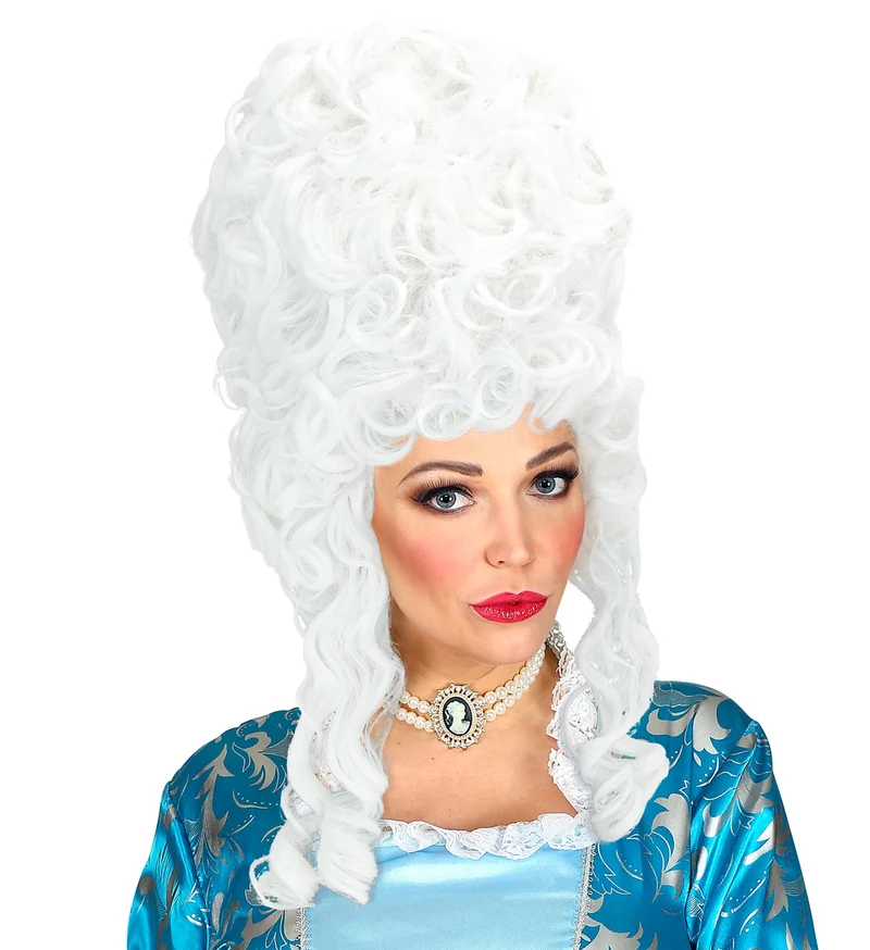 Antoinette pruik wit