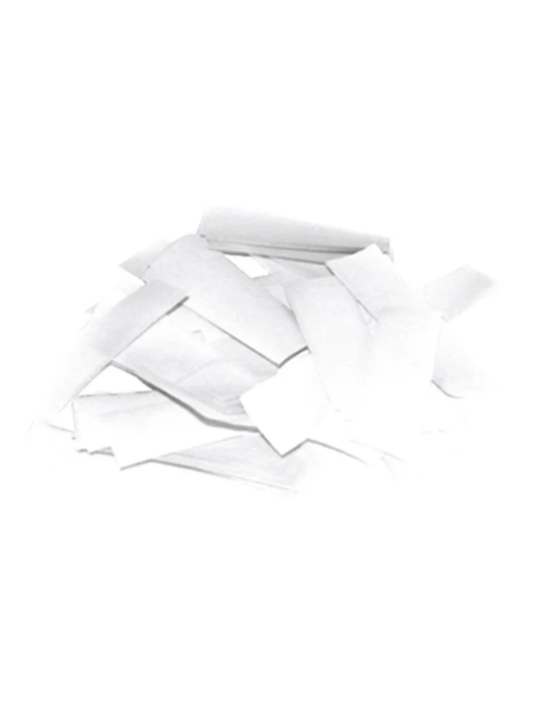Confetti Traagdalend Wit (1kg)
