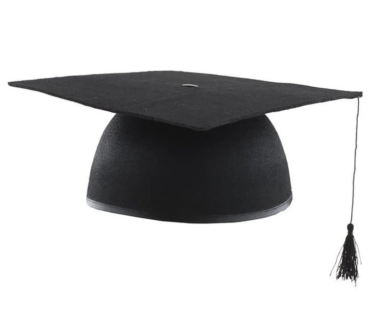 Diploma Hoed Kind Zwart