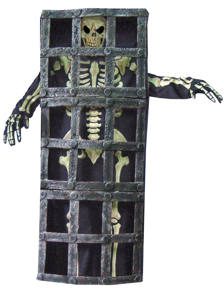 Skelet pak in kooi volwassenen