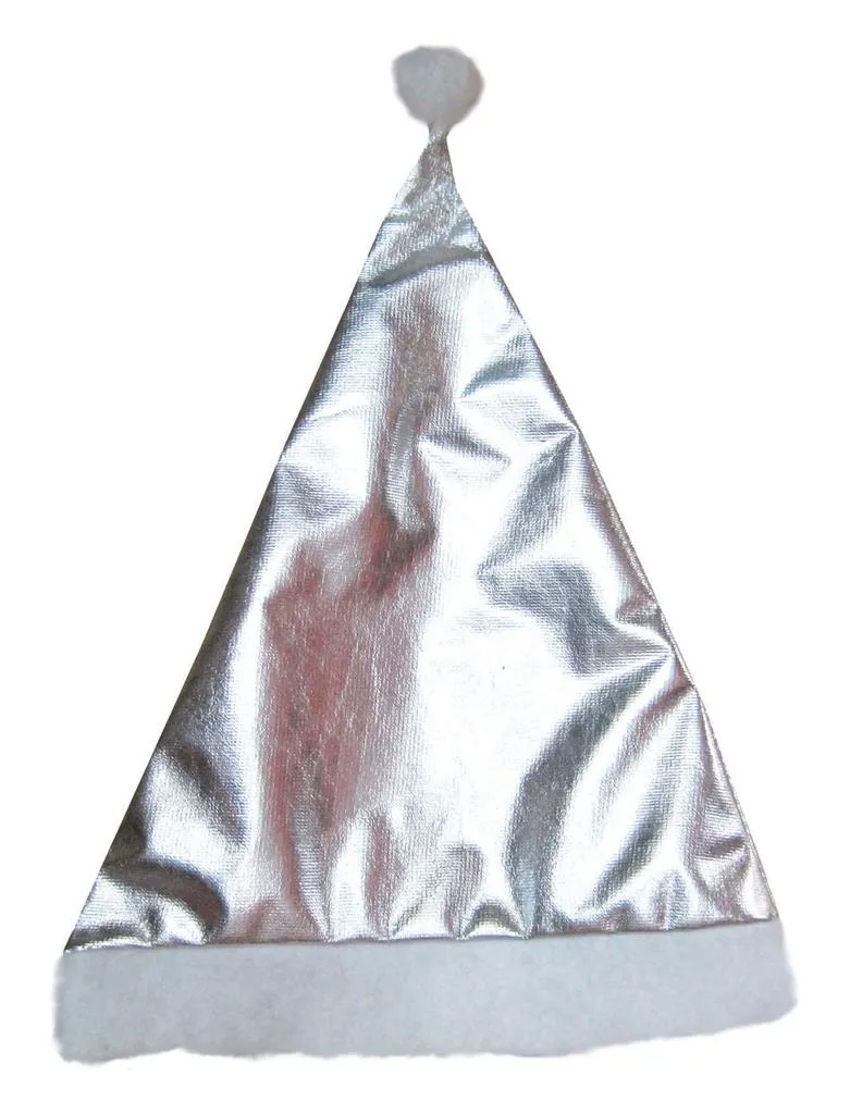 Kerstmuts zilver