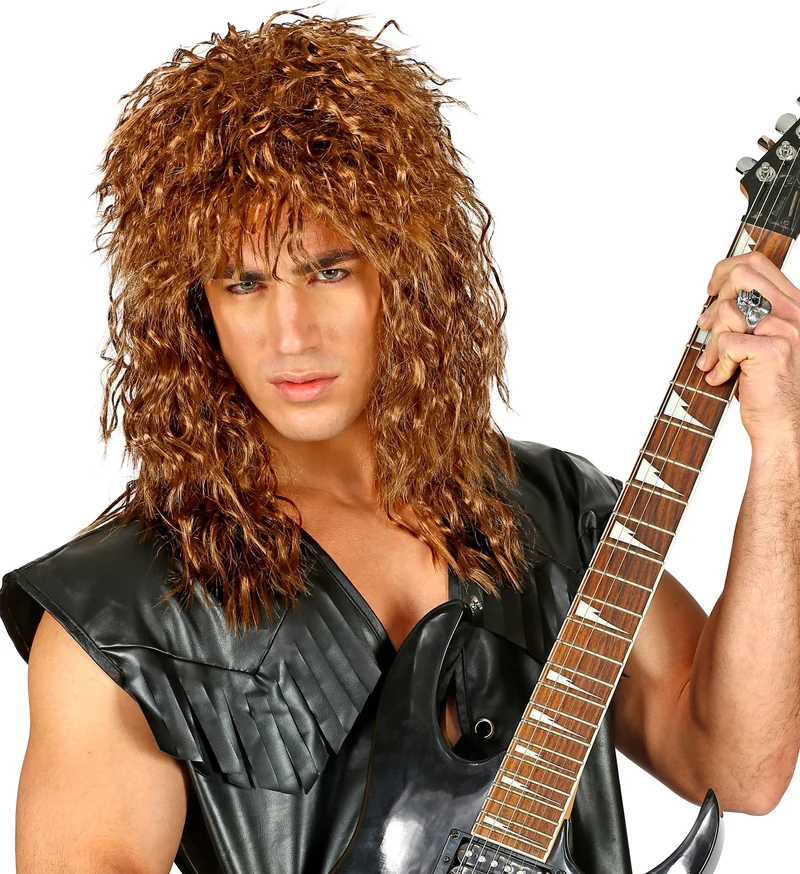 80's rockster pruik