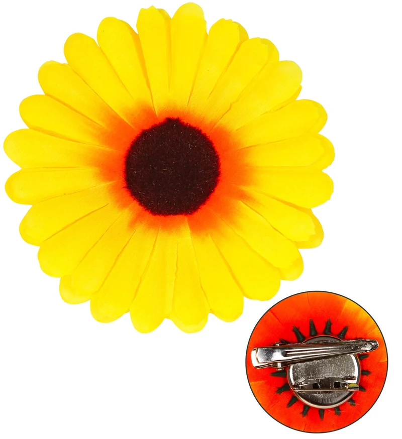 Haarclip zonnebloem Hawaii