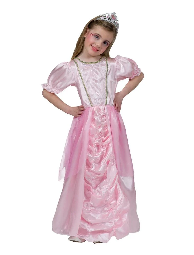 Prinsessenjurk roze Mary kind