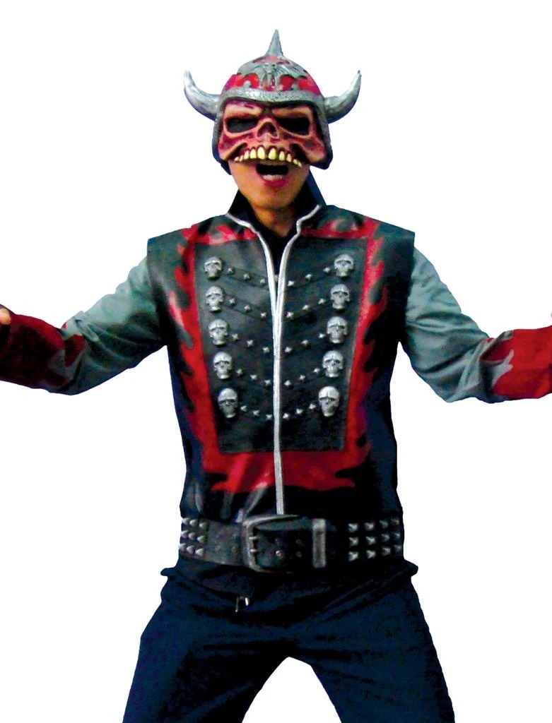 Zombie biker kostuum punk