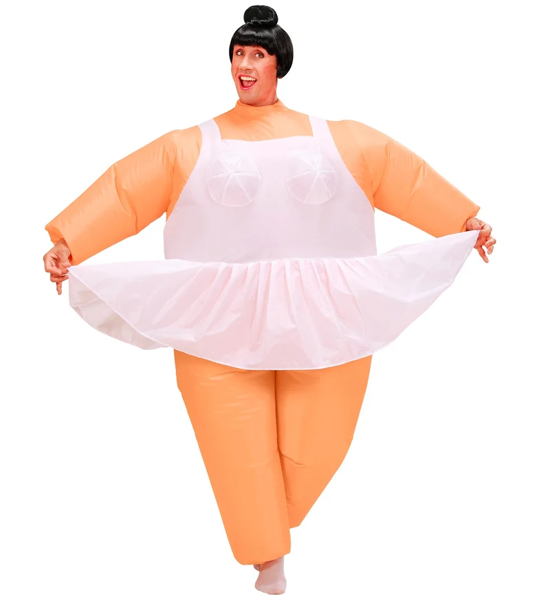 Opblaasbaar ballet kostuum
