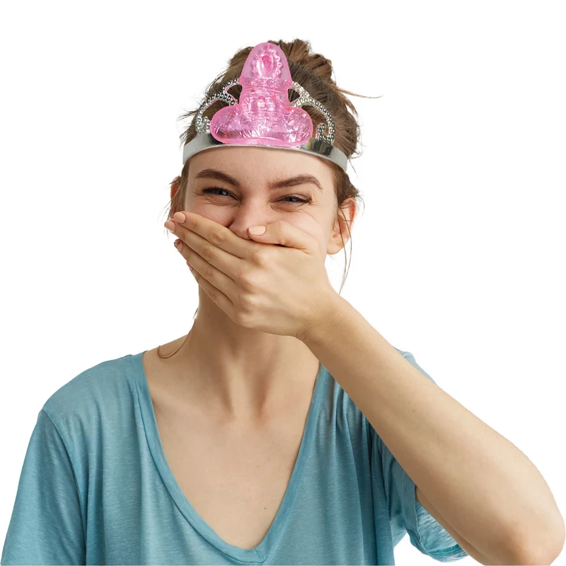 Tiara kroontje met piemel