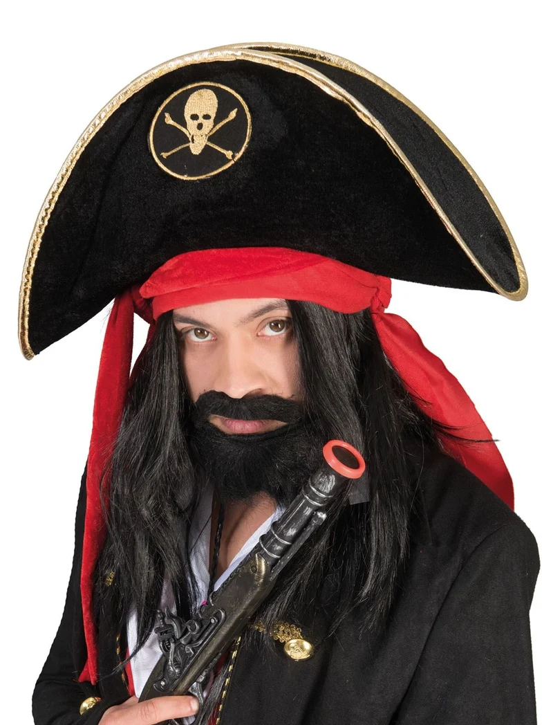Piratenhoed stof
