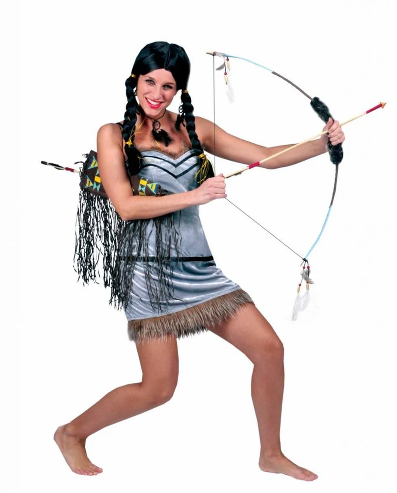 Indianen pruik Minitou dames