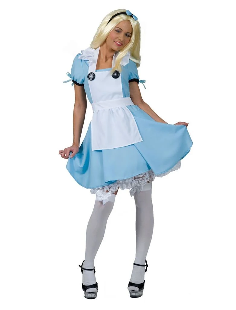 Alice in Wonderland jurkje blauw