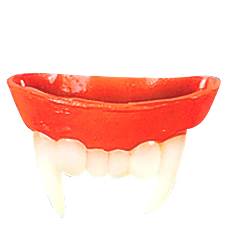 Vampier tanden glow in the dark
