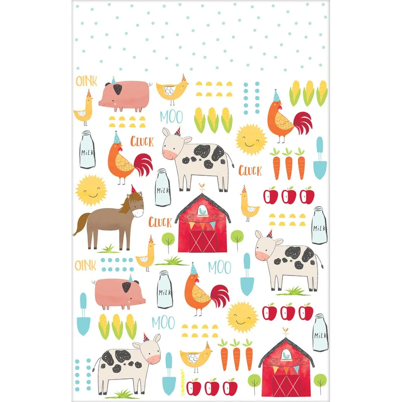 Boerderij Tafelkleed Happy Farm 137x243cm