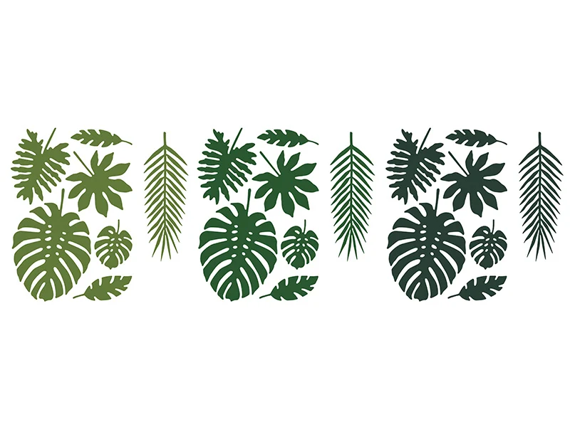 Tropische Decoratie Blaadjes Aloha (21 stuks)