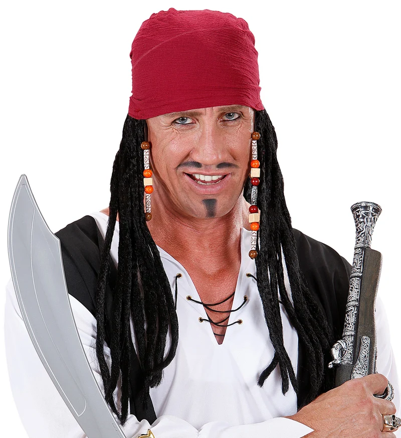 Piraten pruik Pirates of Caribbean