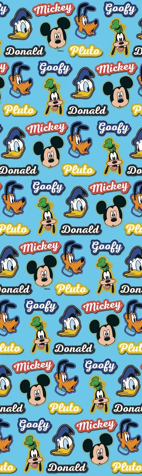 Rol Cadeaupapier Disney Mickey Goofy Donald
