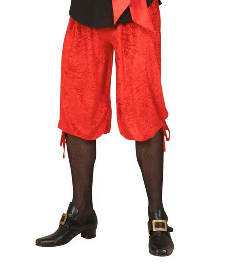 Kniebroek Henri in rood