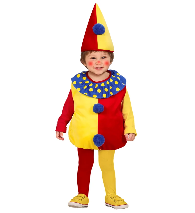 Clownspak Daantje kinderen unisex