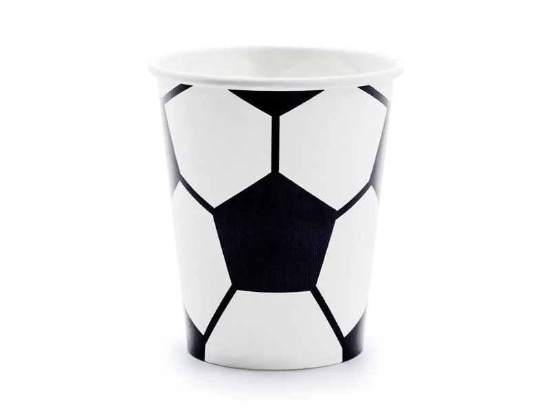 Drinkbekertjes Voetbal (6st)