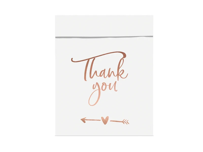 Verpakking zakjes 'Thank You' (6st)