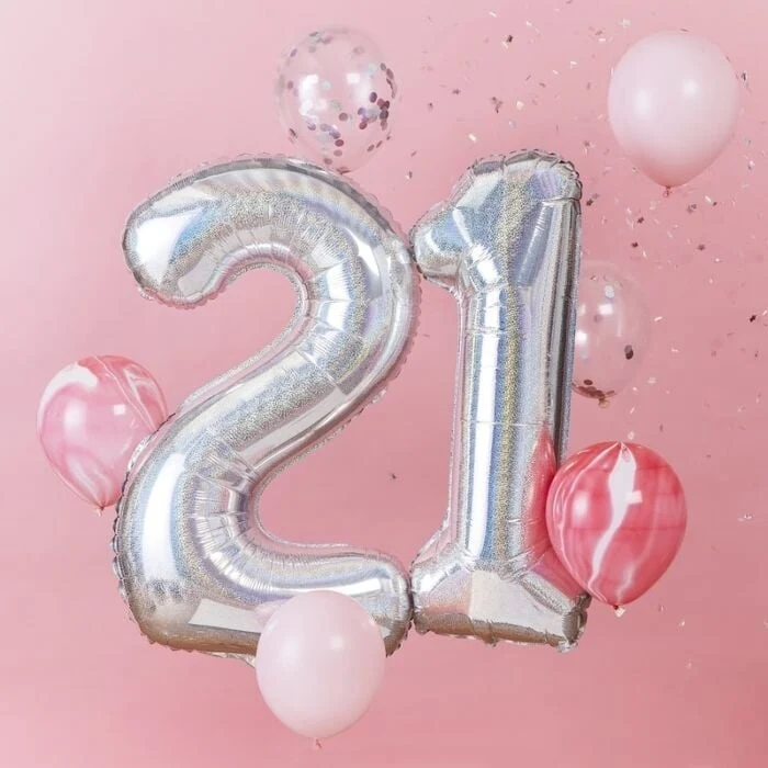 Luxe Ballon Bundel 21 Jaar