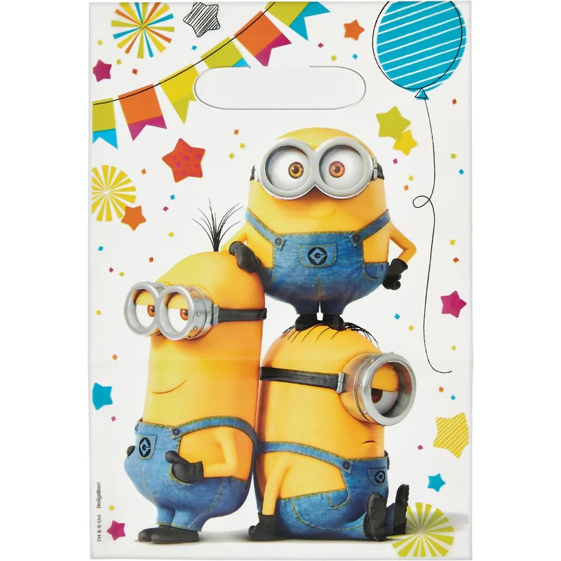 Uitdeelzakjes Minion Party (6st)
