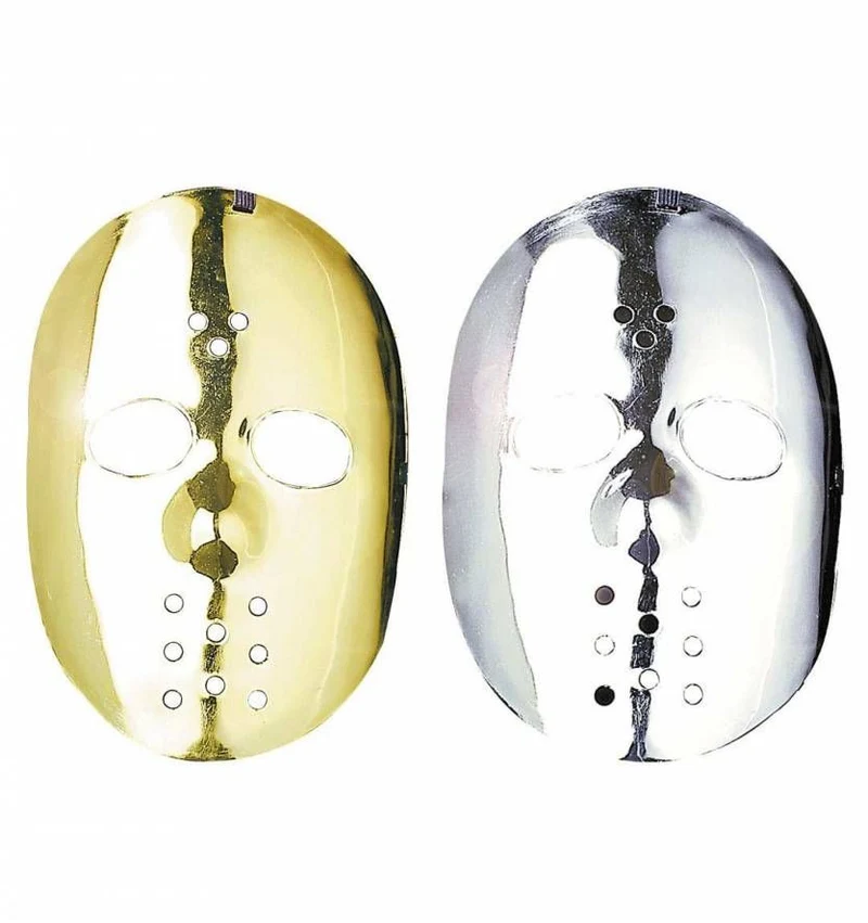 Gouden hockey masker