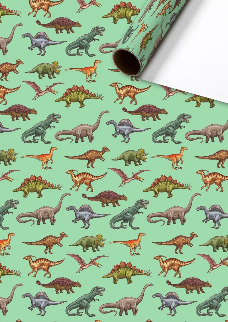 Rol Cadeaupapier Dino's